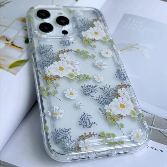 ⚠️Clearance iPhone 15/Pro/Pro Max Floral Phone Case - Picture 4 of 4